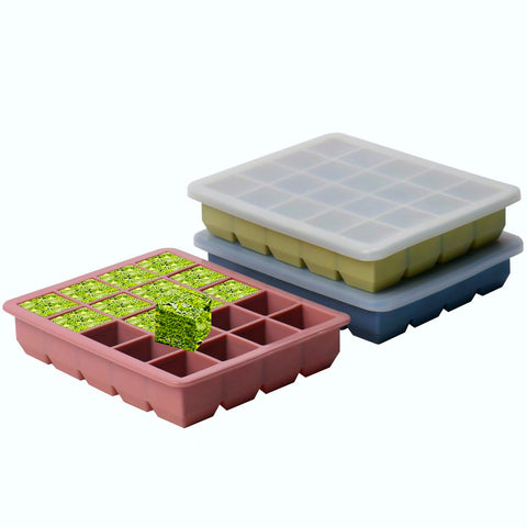 BECOKIT moldes silicona para congelar 1 cucharada; porciones rápidas y reutilizables.