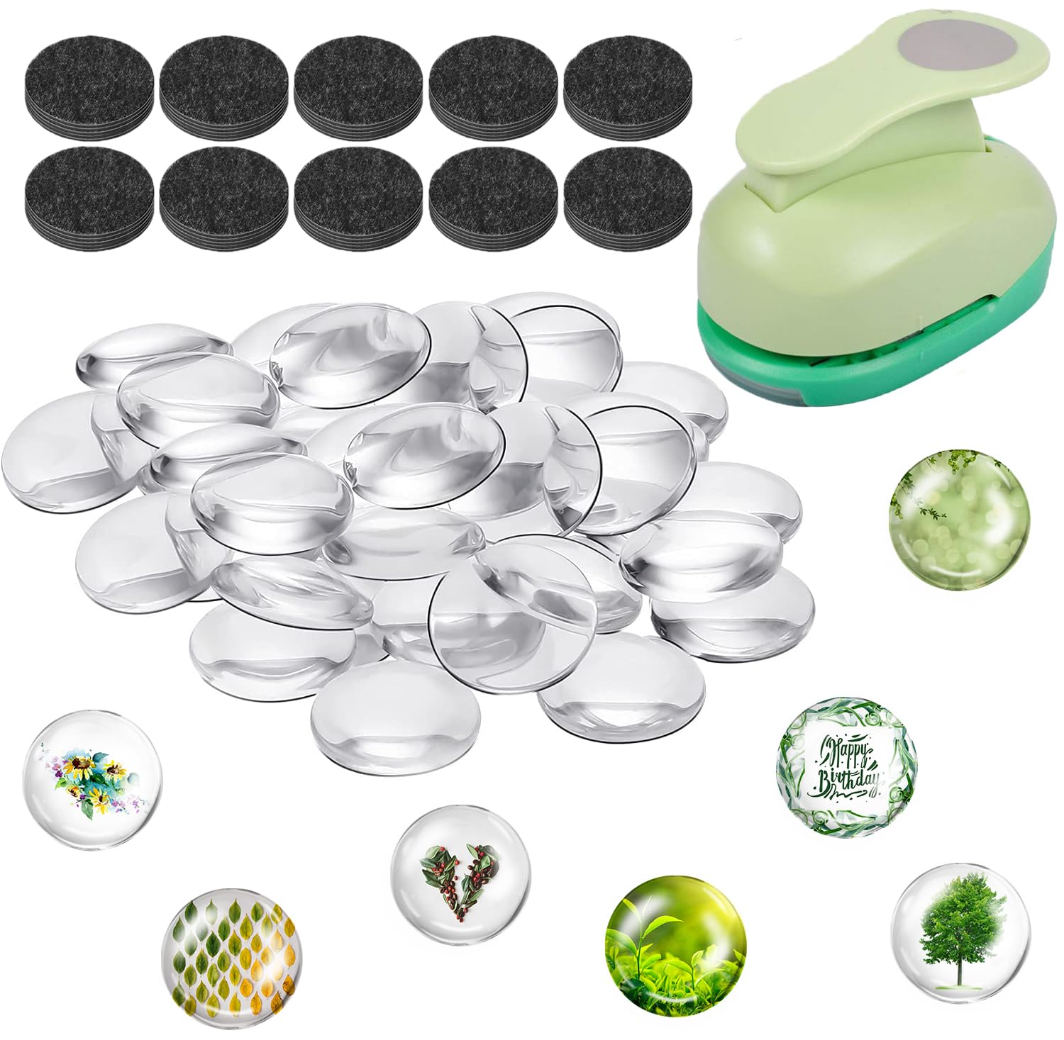 Bedartist conjunto DIY de imanes para nevera con 97 piezas para personalizar.