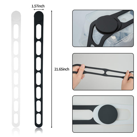 Beefire cinta silicona para agrupar objetos de cocina y ahorrar espacio.