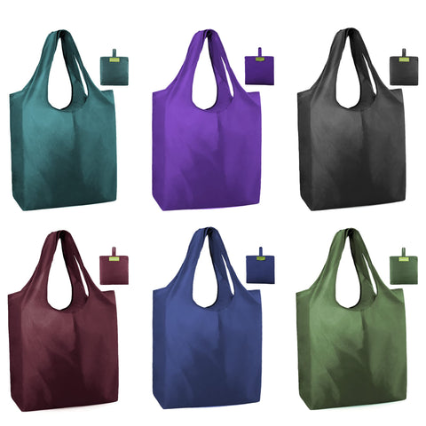 BeeGreen bolsas de compra reutilizables grandes, ideales para compras voluminosas.