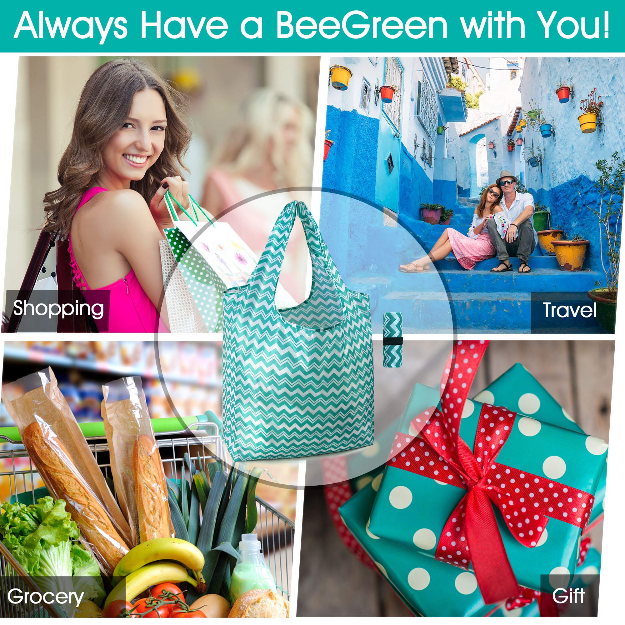 BeeGreen almacenamiento con funda separada, fácil transporte en coche o mochila.