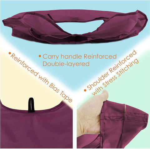 BeeGreen bolsas de tela duraderas con costuras reforzadas para uso diario.