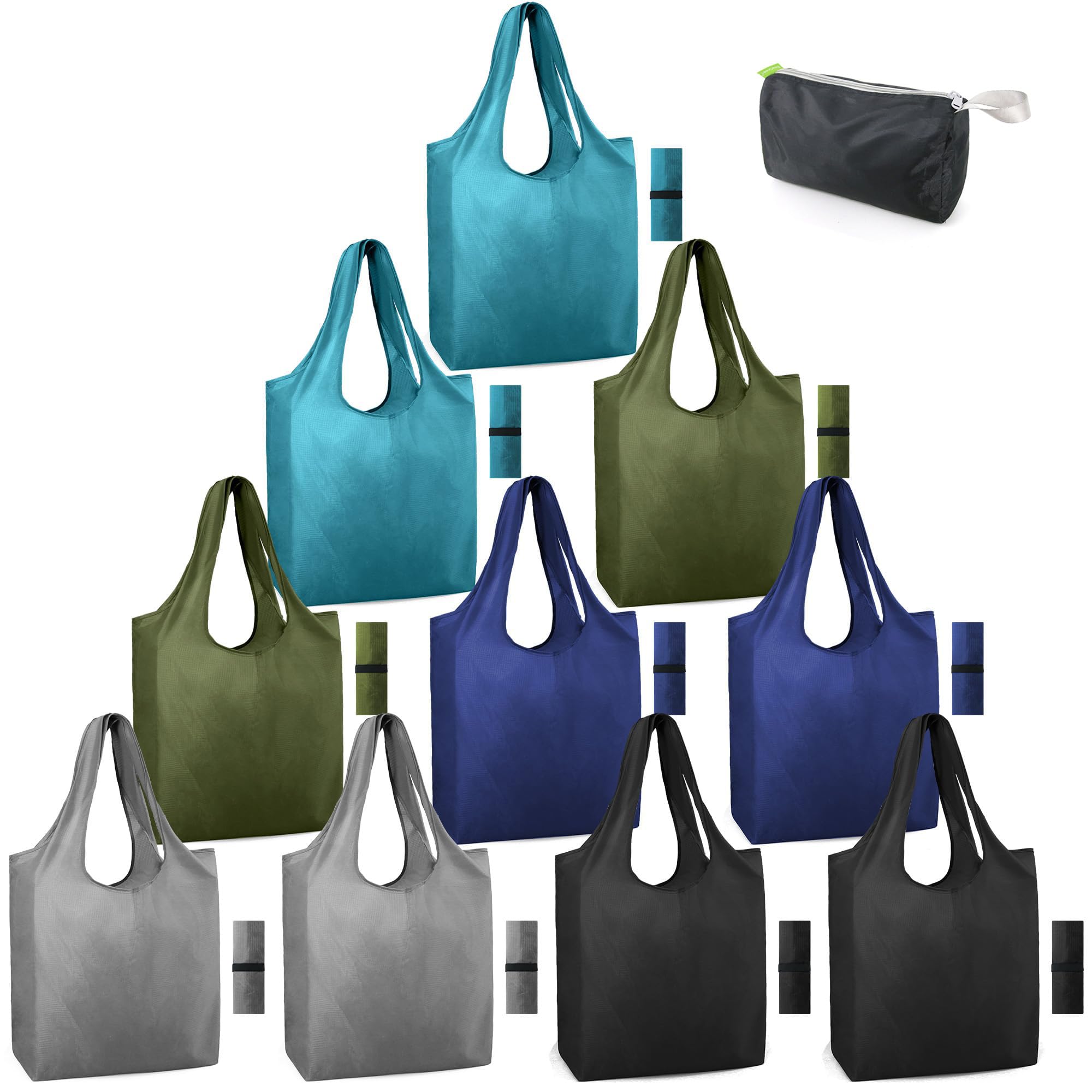 BeeGreen bolsas de mercado plegables para compras rápidas y fáciles.