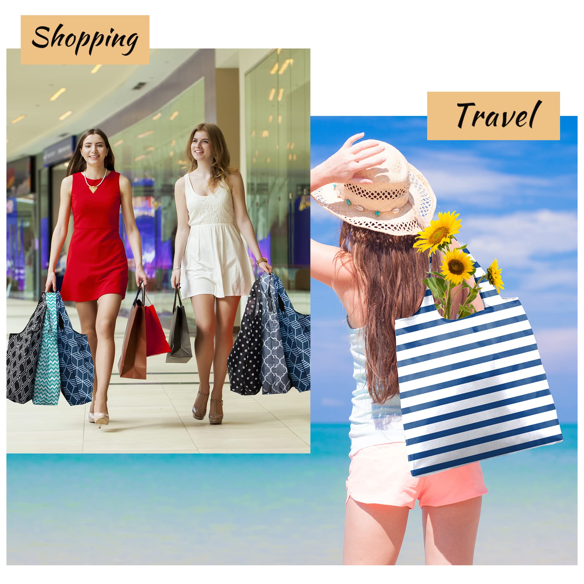 BeeGreen bolsa multiuso para playa y tiendas