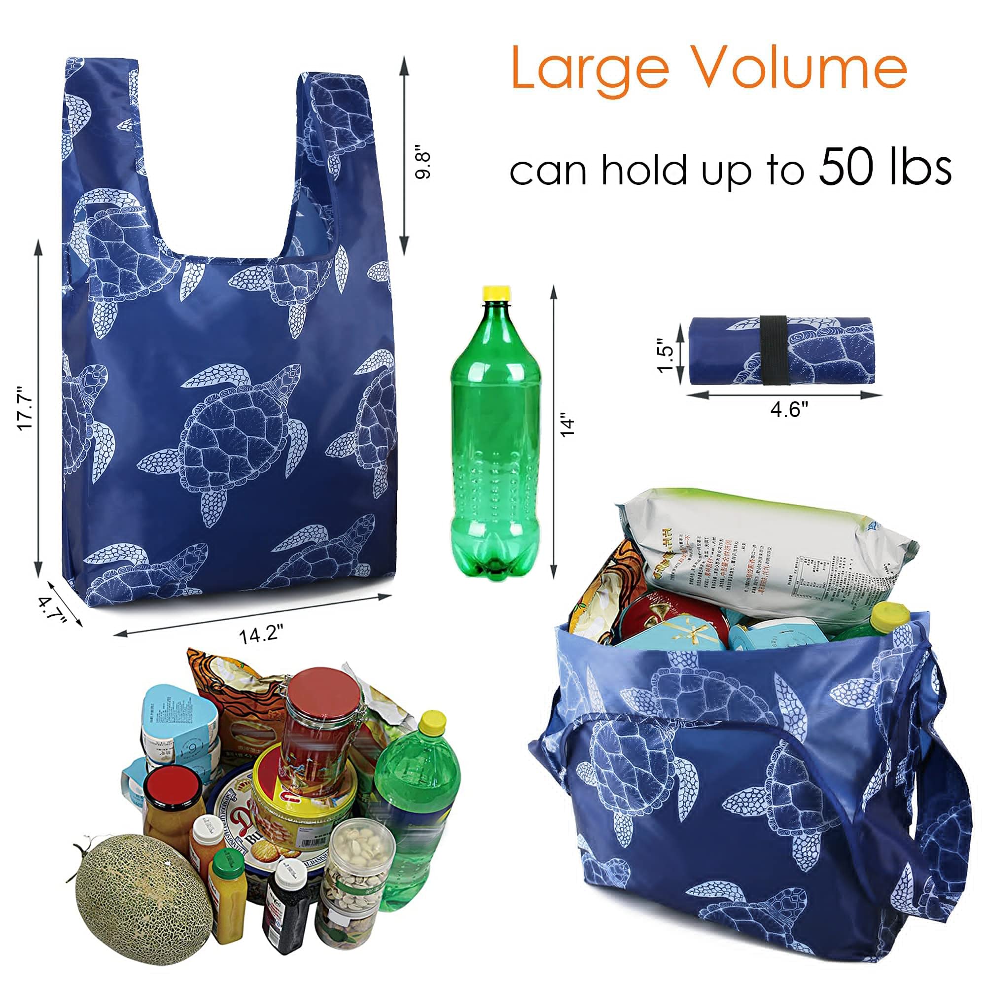 BeeGreen bolsas plegables y compactas para guardar en cualquier bolso.