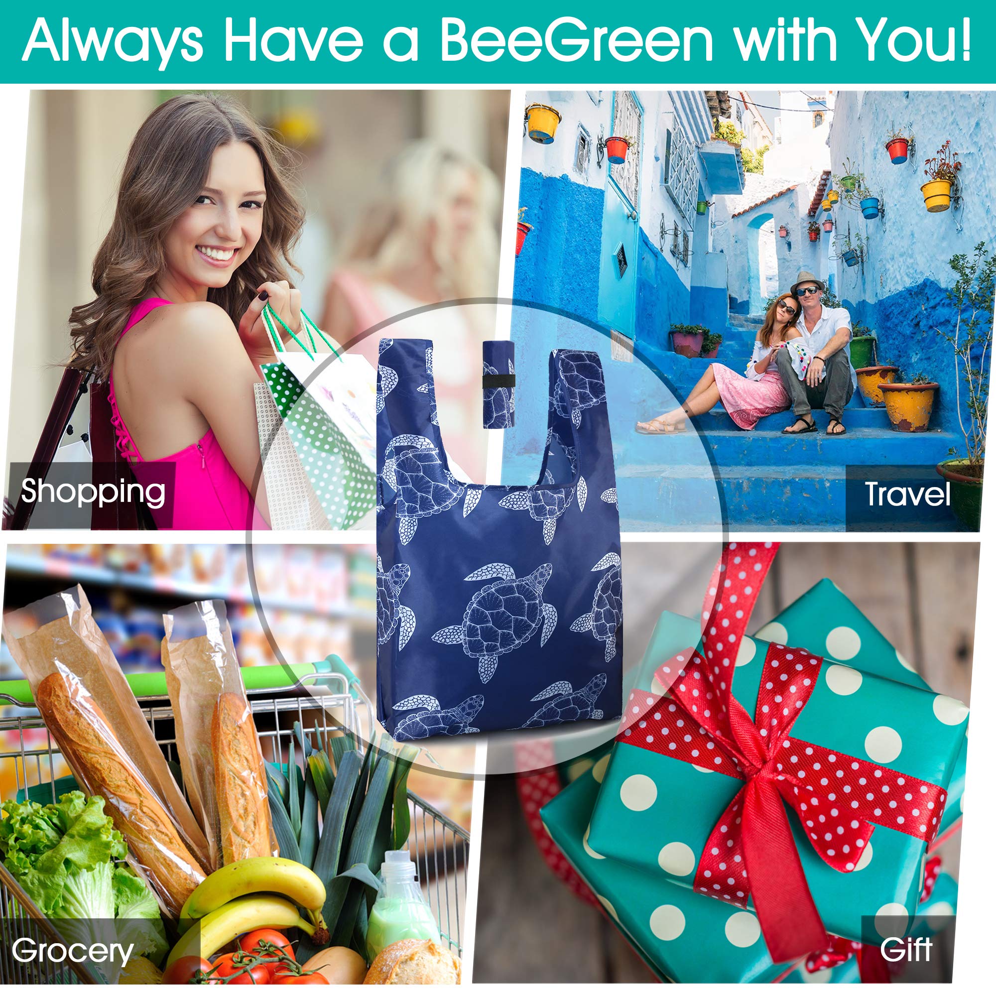 BeeGreen uso multiocasion para supermercado, mercado y fiestas.