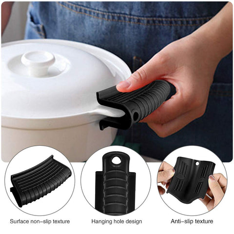 Gancho de colgar BEEK para almacenamiento compacto de fundas de mango.