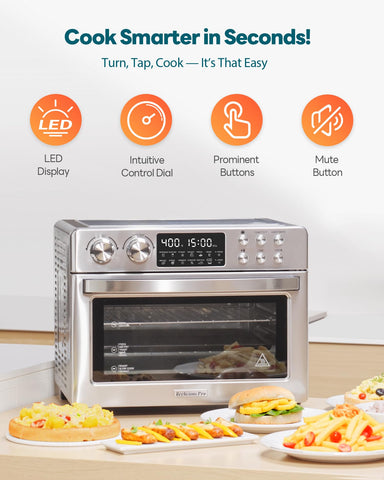Beelicious Pro 28QT accesorios completos incluidos para cocinar