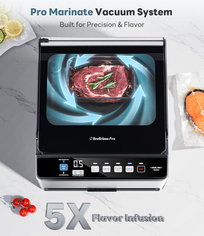 Beelicious Pro CVS101: motor-dual-core-230w, rendimiento de vacío rápido