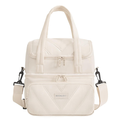 Beenlove bolsa de almuerzo con aislamiento de doble capa para mantener comida fresca.