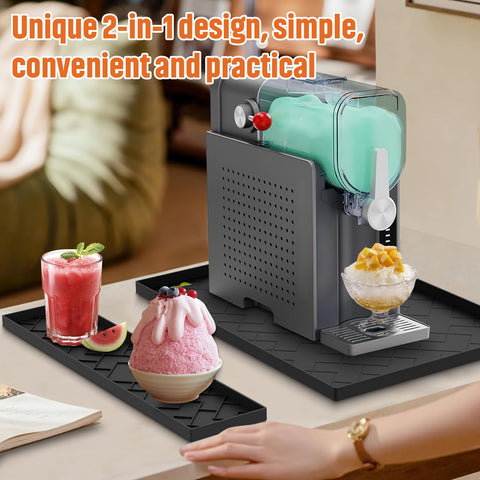 Encimera protegida y resistente al calor con tapete Beenxmyy