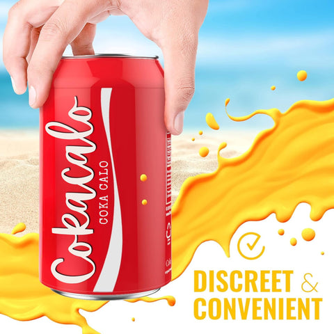 Skywin BeerSkin funda-lata silicona imita-soda, ideal para fiestas y playa.