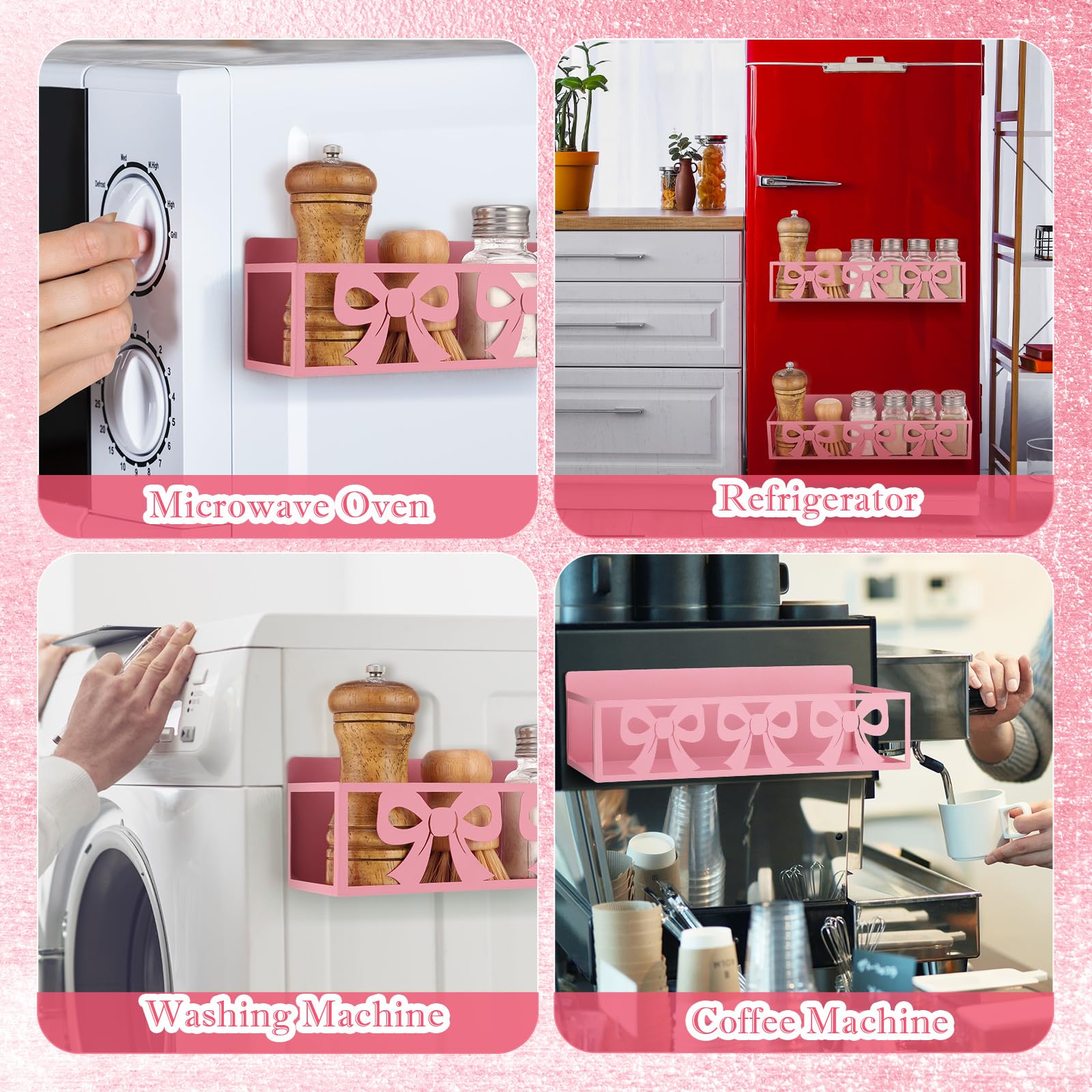 Beeveer organizador magnético: aprovecha superficies metálicas para condimentos.