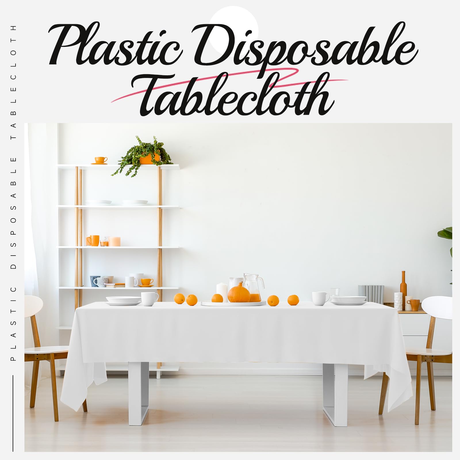 Mantel BEFANS desechable para catering, fácil limpieza tras la comida