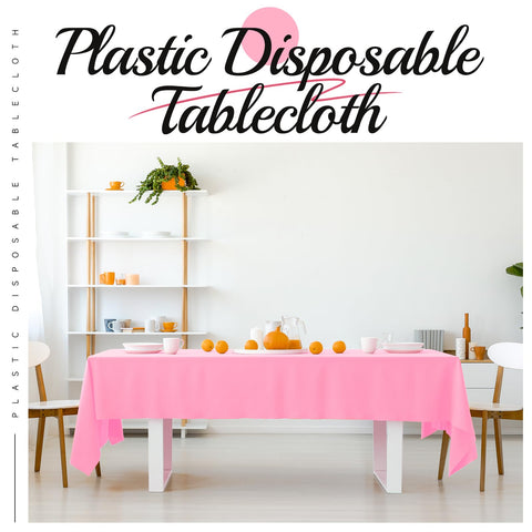 BEFANS mantel PEVA rosado impermeable, ideal para derrames y limpieza.