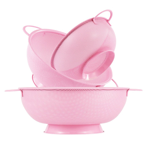 BeFare colador acero inoxidable conjunto 2-cuartos, ideal para escurrir pasta rápidamente.