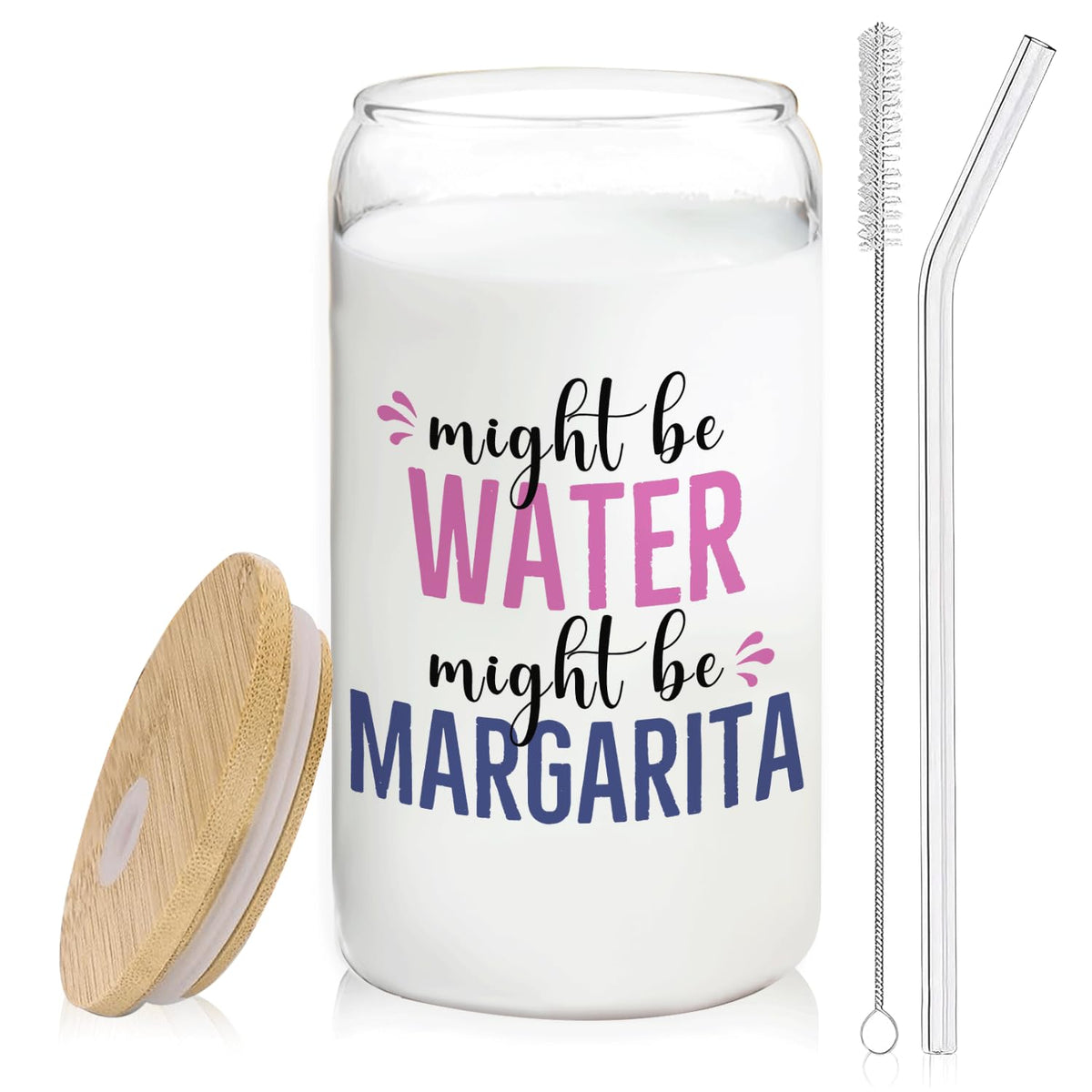Vaso margarita BEHIFL con diseños claros para bebidas con estilo.