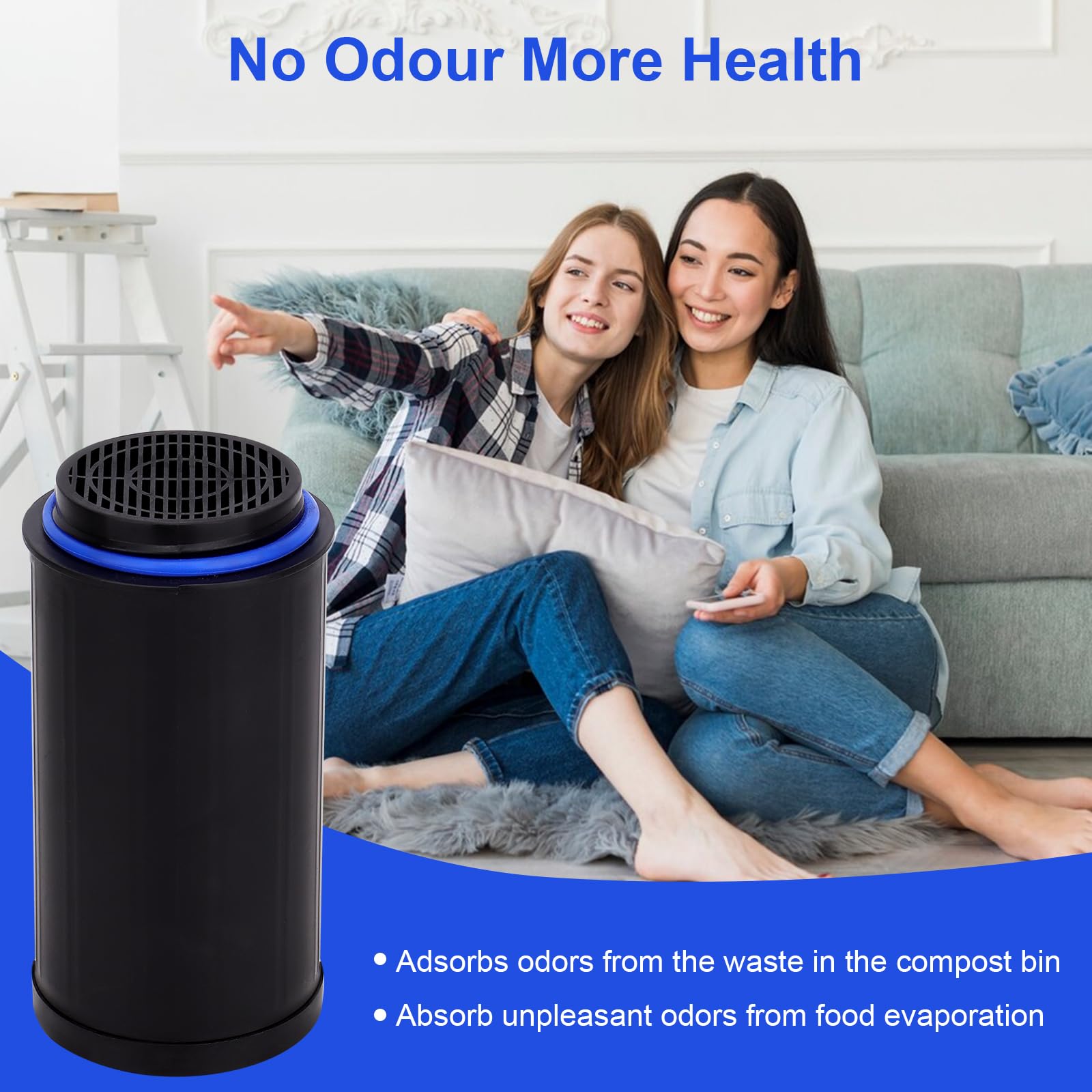 Control de olor con filtro Beilan FC-50 para casa