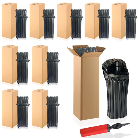 BeiLeiNiceHK: caja de vino para envío con protección estructural