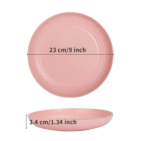 BEIUTAO platos indestructibles de 9 pulgadas ideales para fiestas y picnics