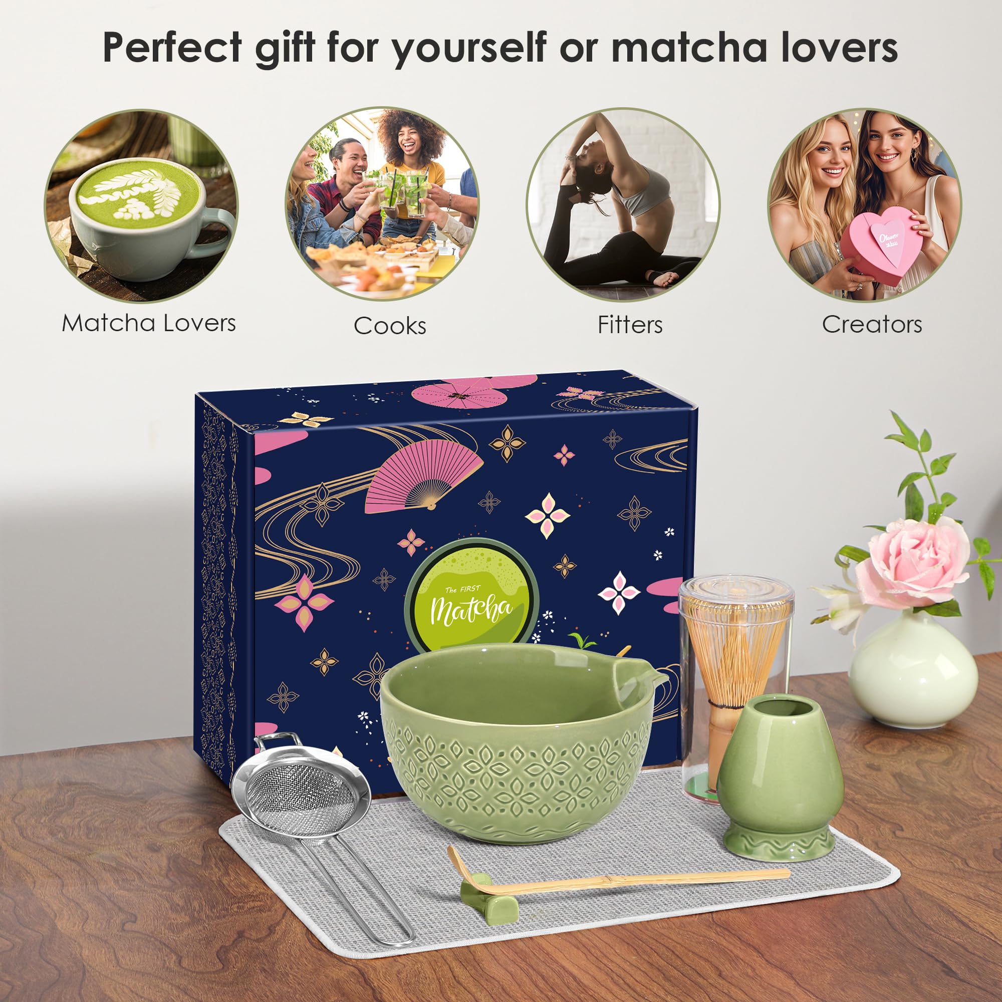 Beiyunee caja regalo de cerámica y accesorios para regalo.