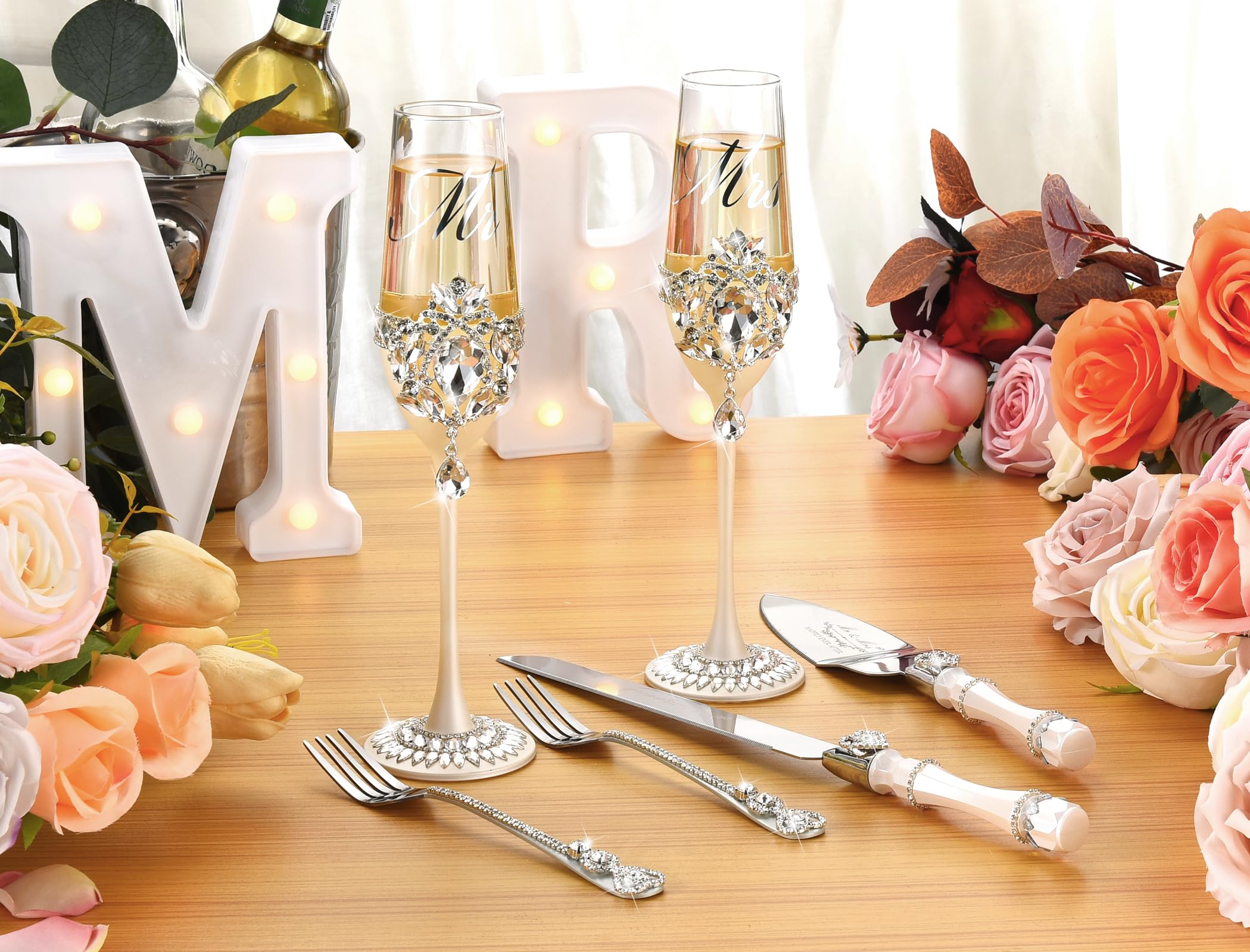 bekesin-conjunto regalo boda caja, listo para entregar.
