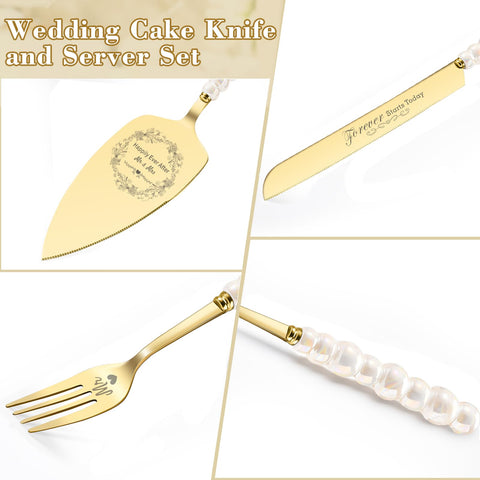 Juego-regalo BEKESIN para pastel de boda, perfecto para parejas.