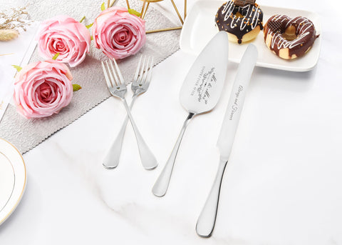 BEKESIN tenedores-pareja-boda, conjunto completo con estilo.