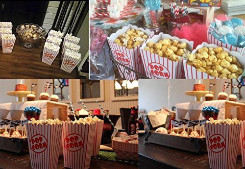 Bekith caja palomitas ligera y montaje rápido para eventos.