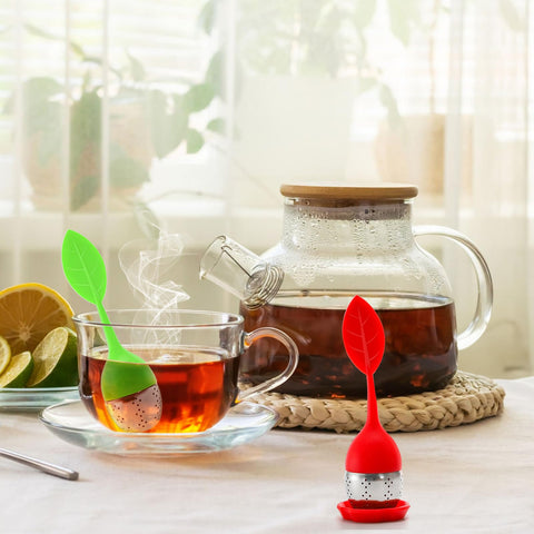 Infusor Bekith hecho de silicona alimentaria para fácil limpieza.