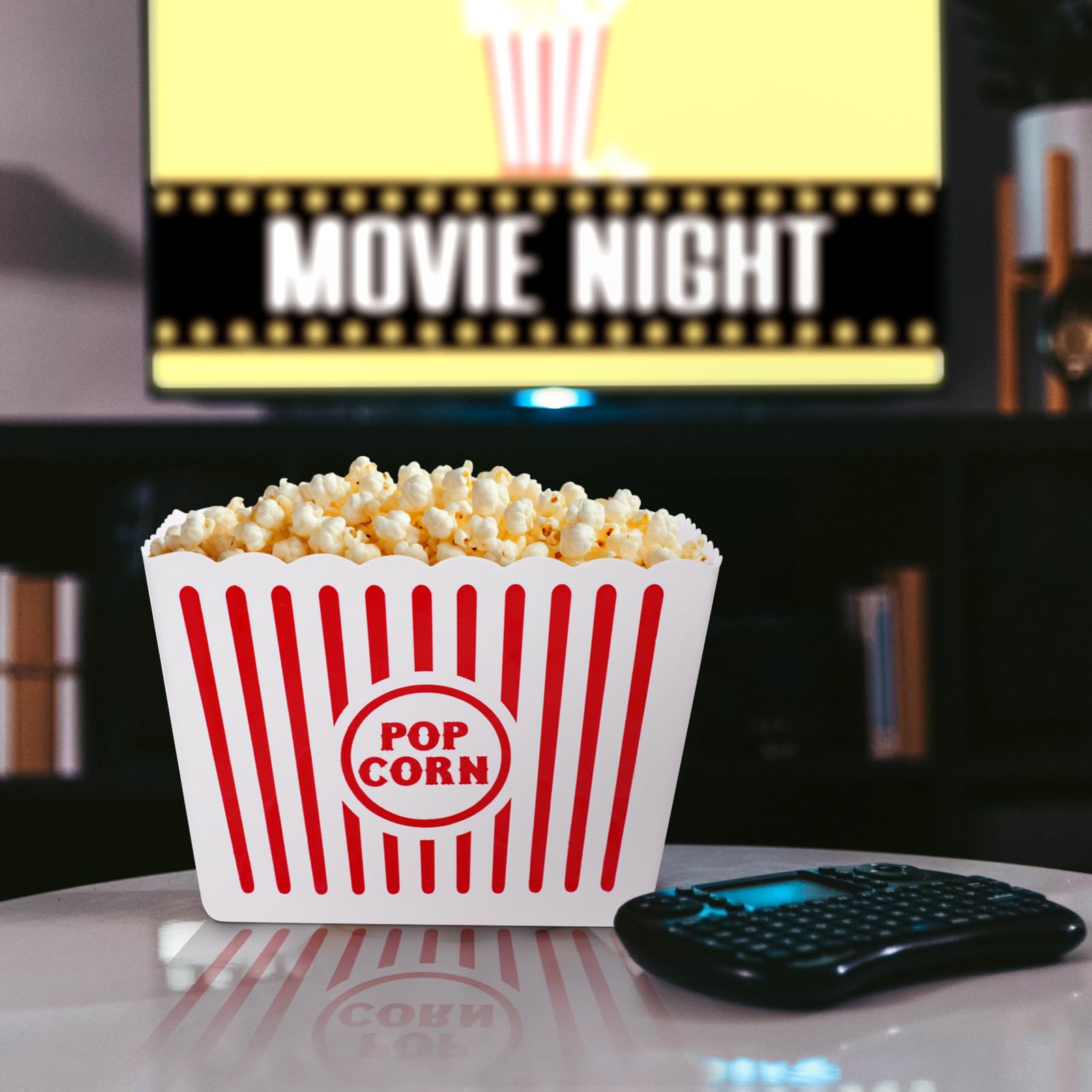Bekith cubos de palomitas para noches de cine en casa