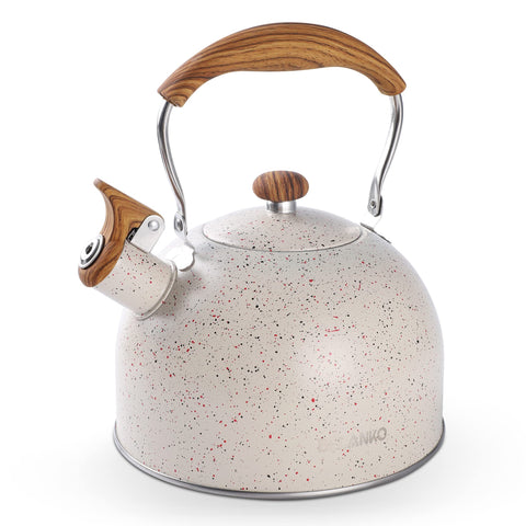 Hervidor Belanko con mango plegable para almacenamiento compacto