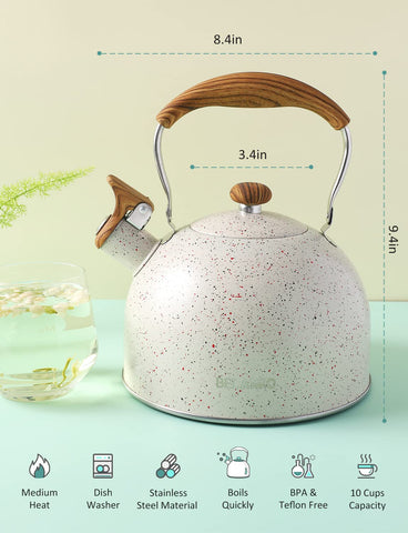 Hervidor Belanko de 2.5 L para 10 tazas de té o café