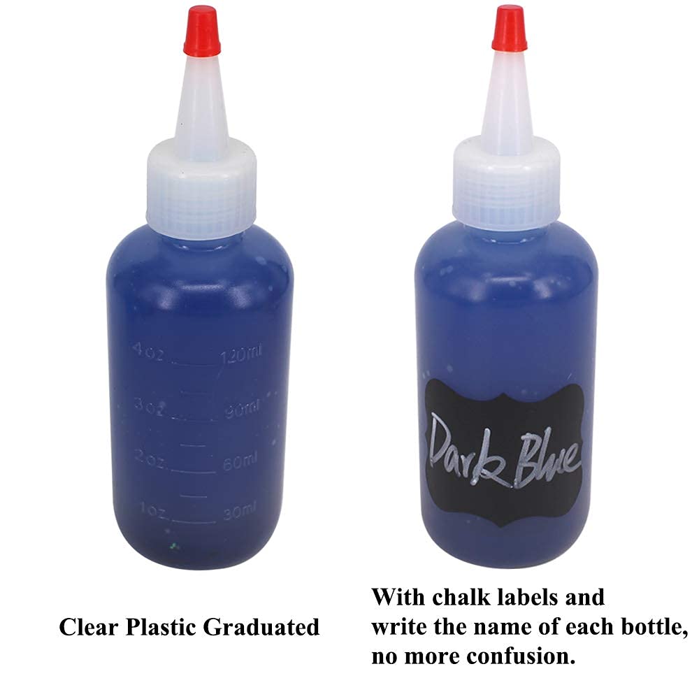 Embudo rojo Belinlen para rellenar sin goteos