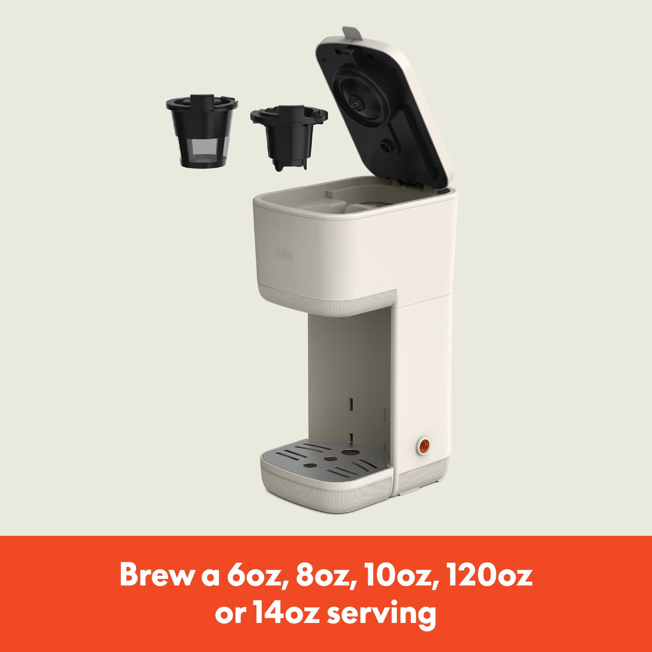 BELLA cafetera adaptador para cápsulas y café molido
