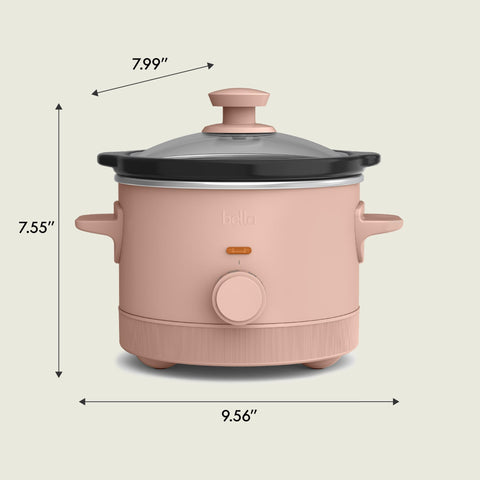 BELLA olla lenta Blossom aporta color y estilo a la cocina.