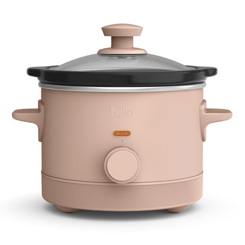 BELLA olla lenta 1,5 qt para cenas íntimas y dips sabrosos.