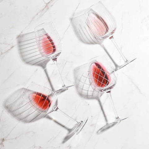 Bella Vino copas para cena elegante, elevan el olor y sabor.