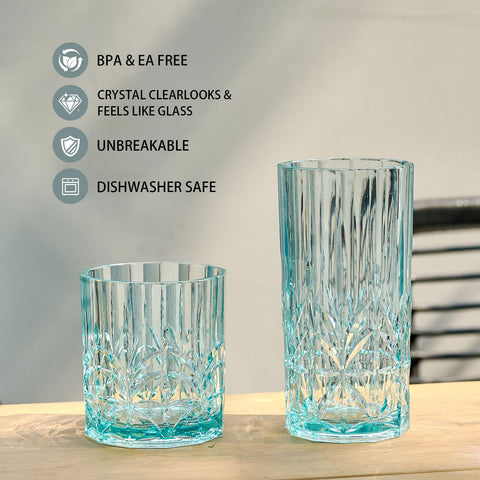 Bellaforte vaso resistente al quiebre para bebidas fuertes