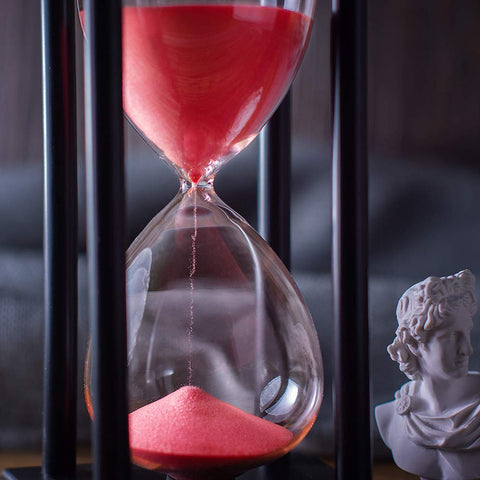 BELLAWARE reloj de arena decorativo, regalo elegante para bodas y aniversarios.