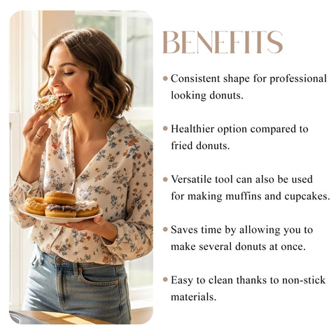 Bellemain Premiere, profundo para donas grandes de 3 pulgadas.