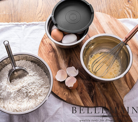 Bellemain tazones versátiles para cocinar, batir y almacenar en la nevera.