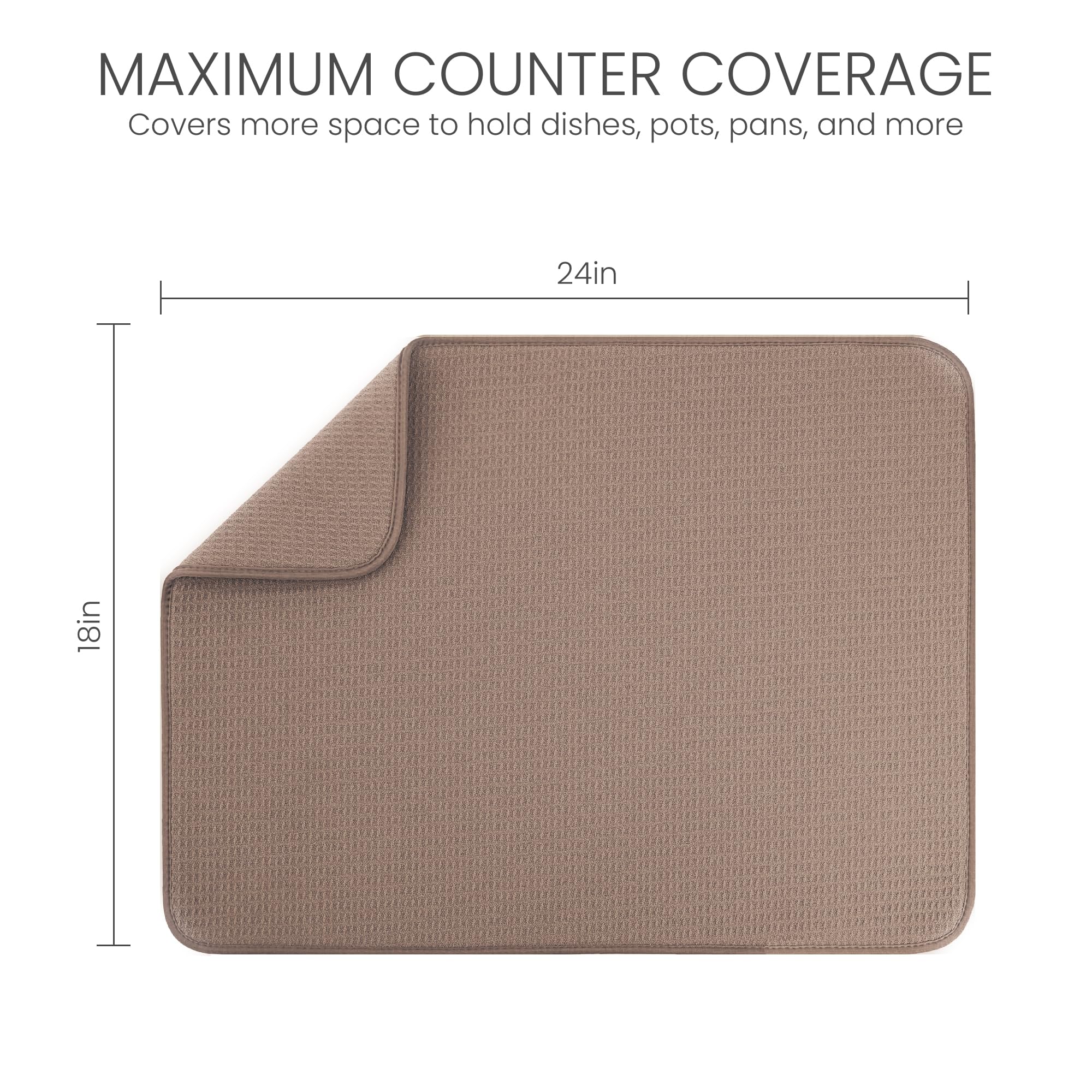 Bellemain tejido panal con alta absorción para secado rápido.
