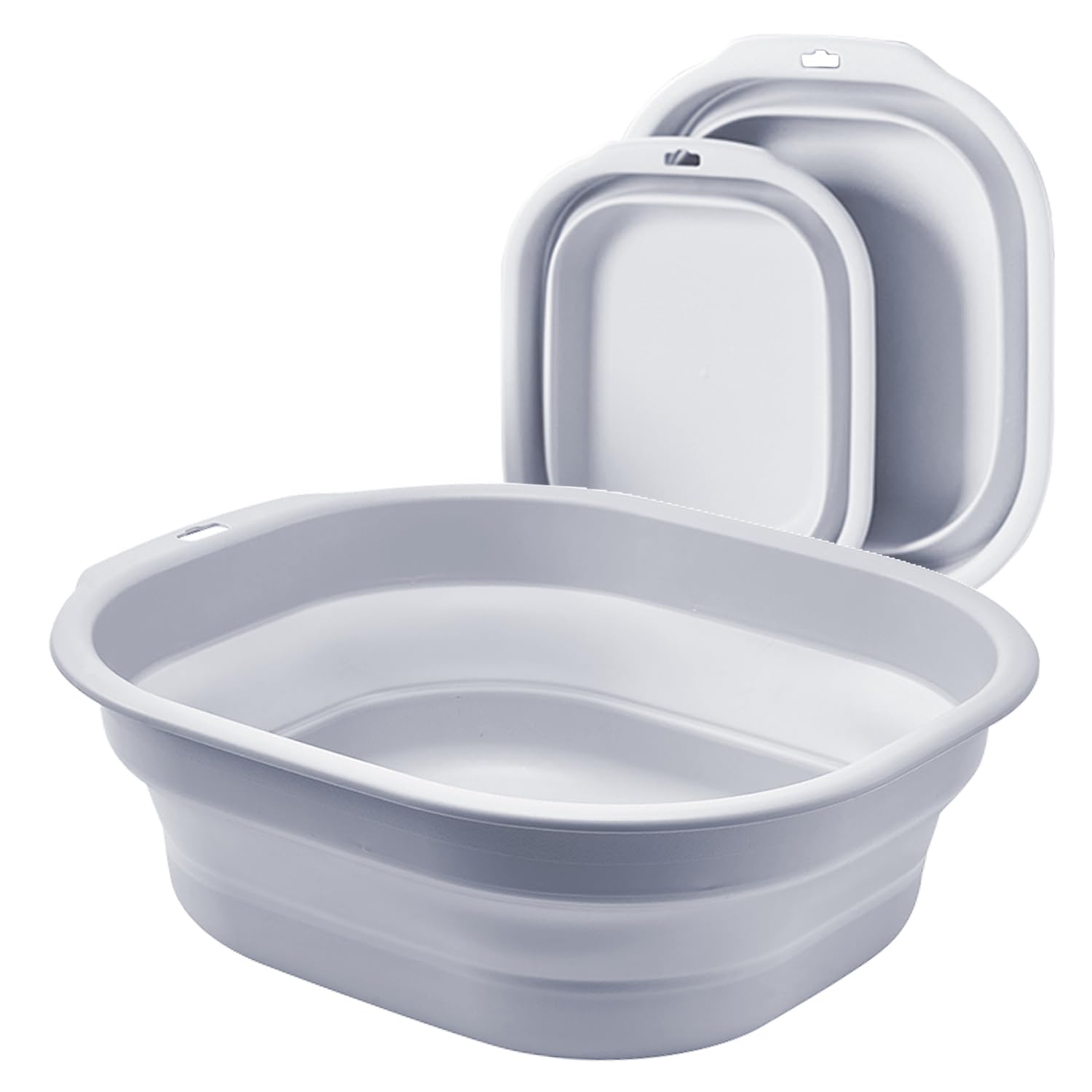 Bellglee cubeta plegable mediana para lavado, compacto y resistente