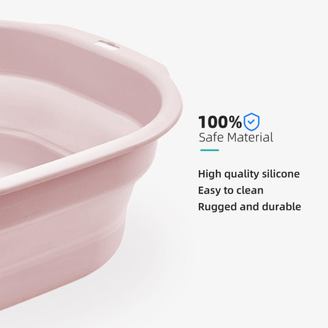 Bellglee cuenco plegable de cocina, fácil de guardar en apartamentos pequeños.