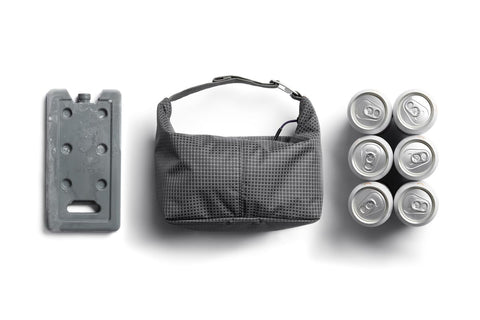 Bellroy Lite Cooler Caddy, tela resistente al agua fabricada con materiales reciclados.
