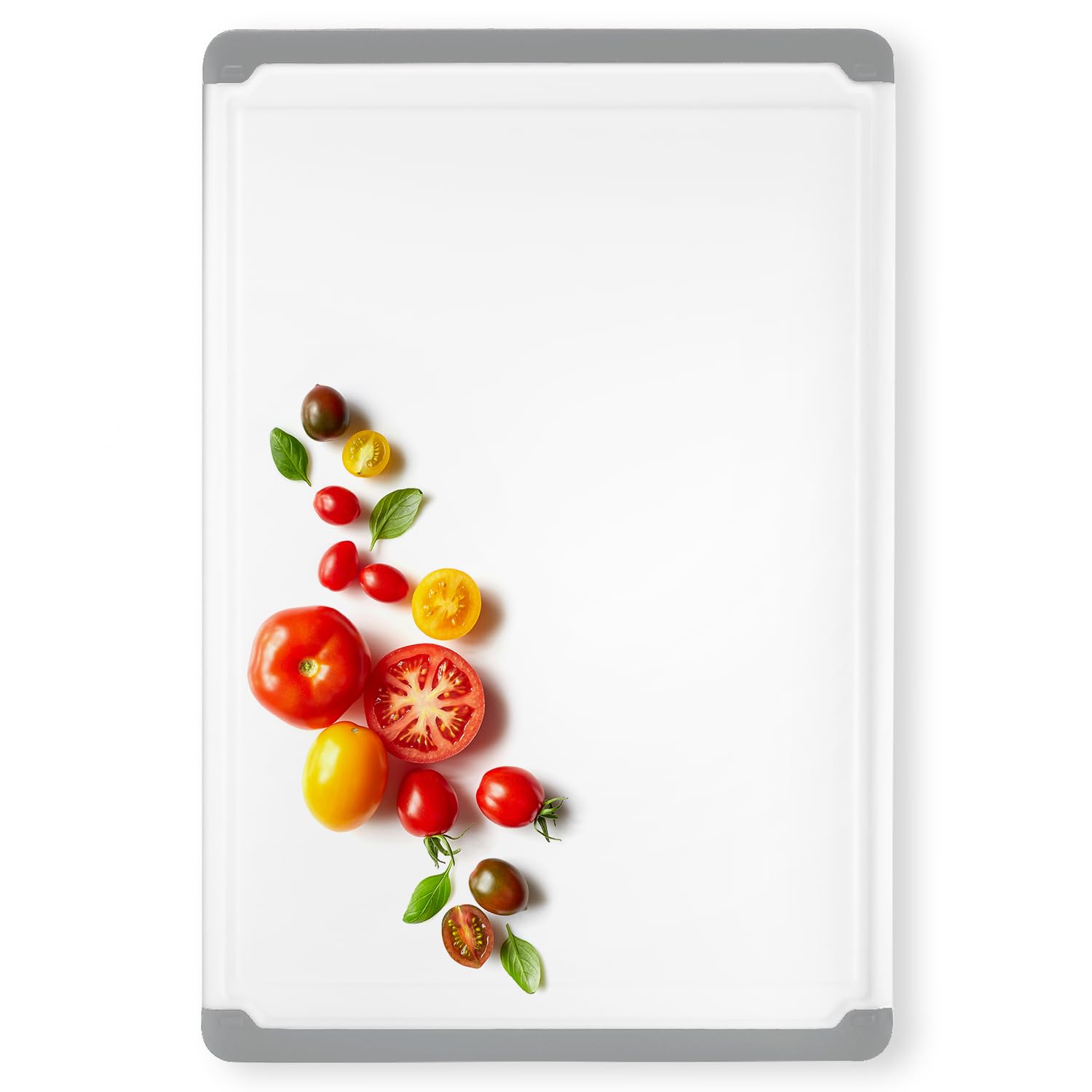 Belwares gris grande para cortar carnes y verduras.