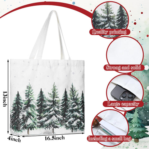 Bencailor bolsa tote canvas grande para uso diario y compras.