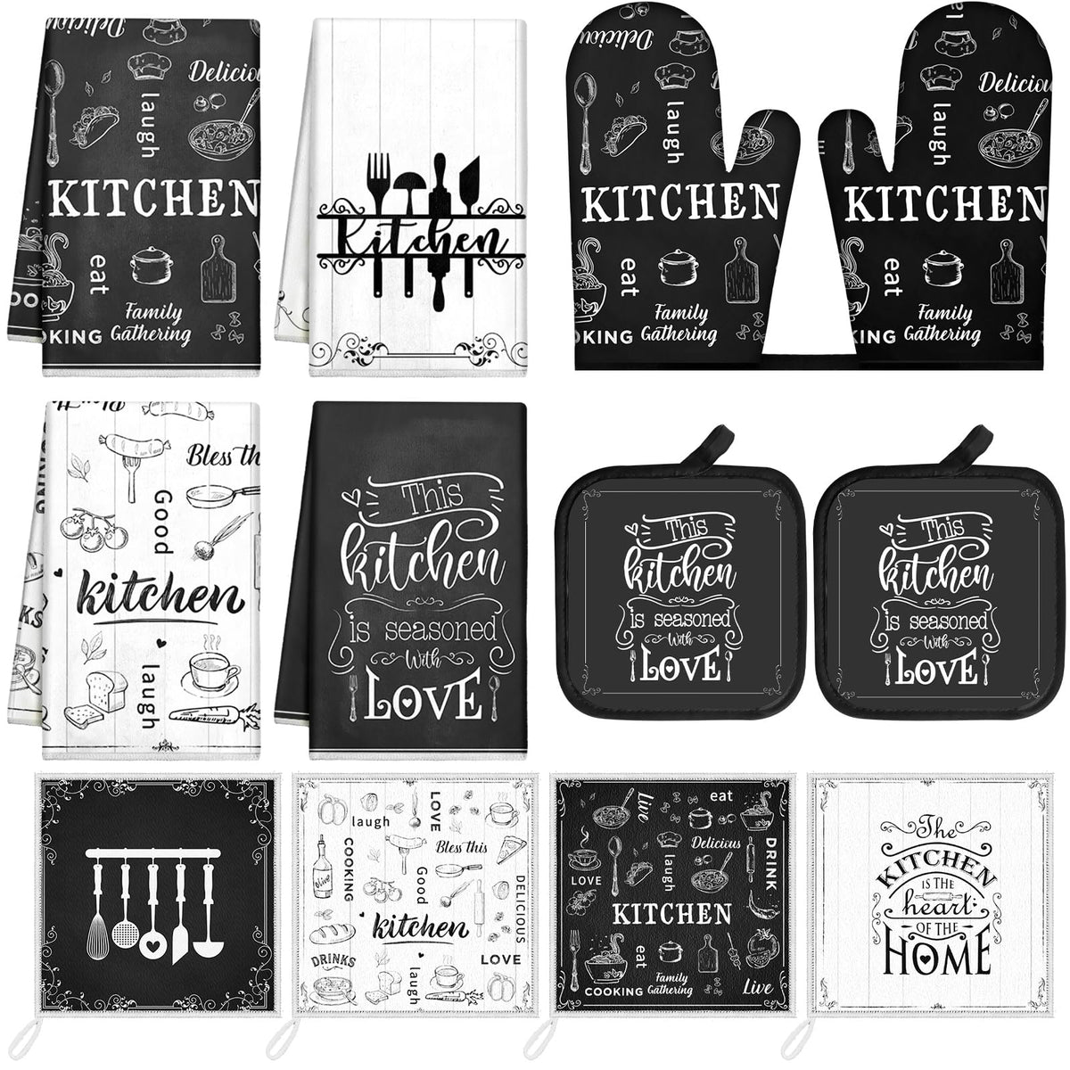 Guantes para horno Bencailor protegen las manos al manipular ollas.