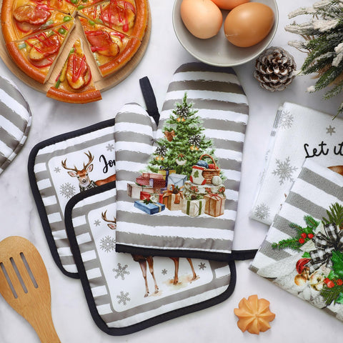 Bencailor juego completo de navidad para cocina, regalo ideal para entusiastas de la cocina.